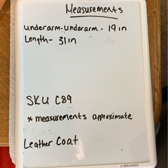 IMAN Gray Leather Double Breasted Trench Coat size Medium minimalist clean girl - Picture 11 of 14